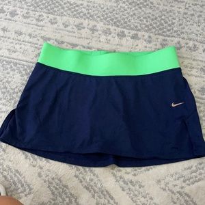 Nike tennis skirt with built in shorts